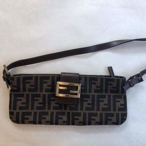 Vintage Fendi Zucca Baguette Bag
